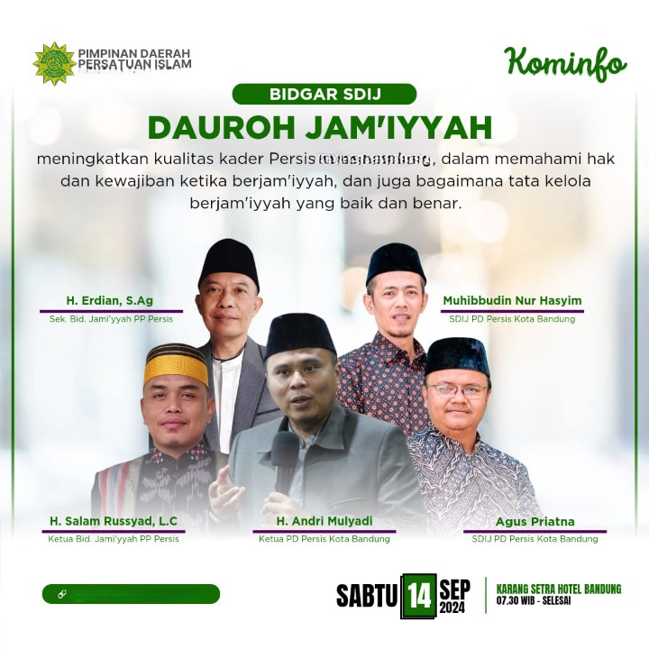 Dauroh Jamiyyah SDIJ PD PERSIS Provinsi Maluku Utara